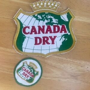 Vintage 1970s Canada Dry Patches Unused